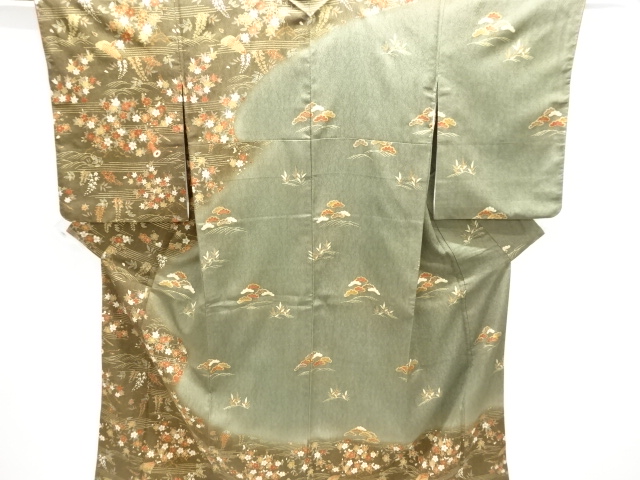 JAPANESE KIMONO / HOMONGI / MIST